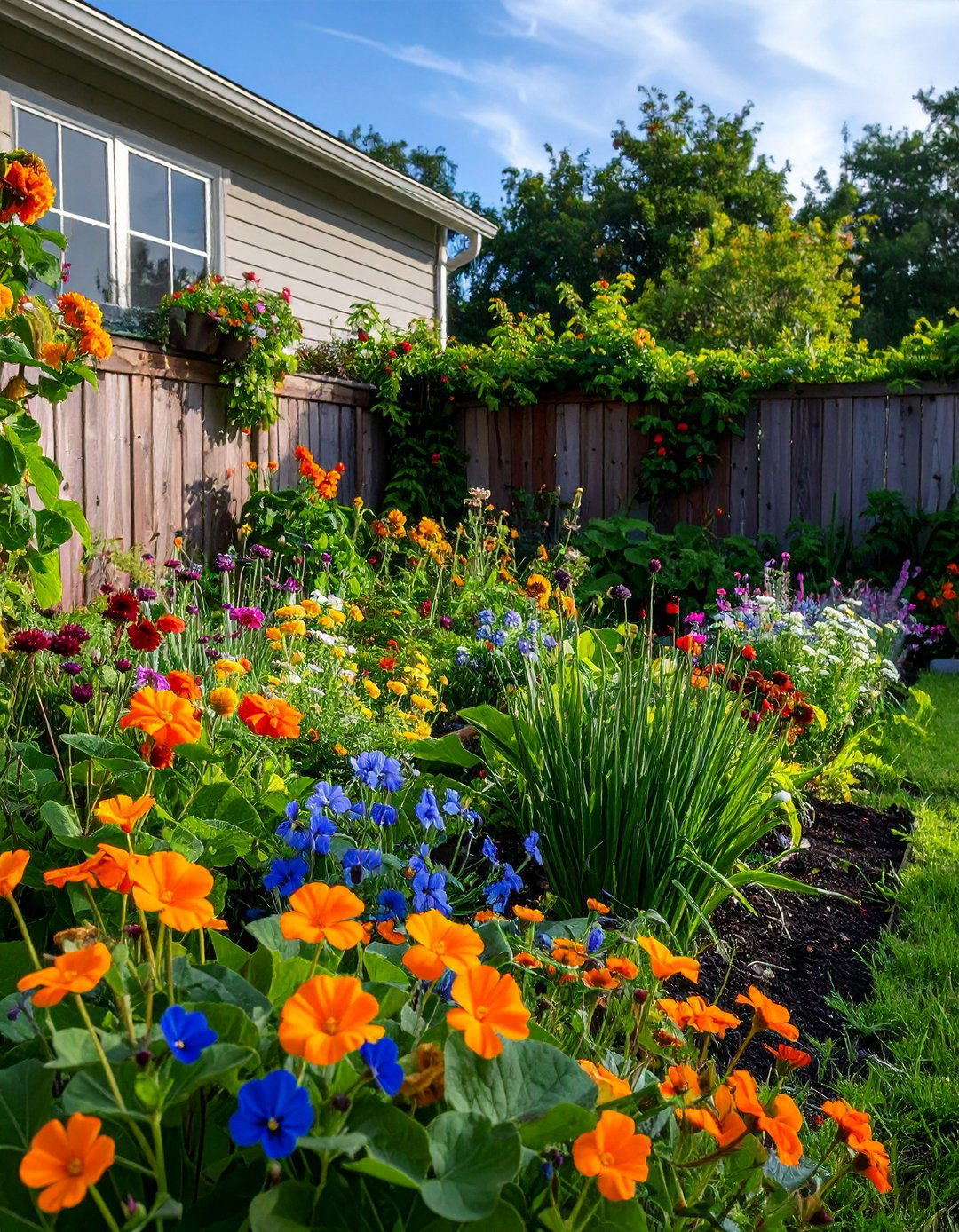 Edible Flower Garden Mix - 20 Flower Garden Ideas
