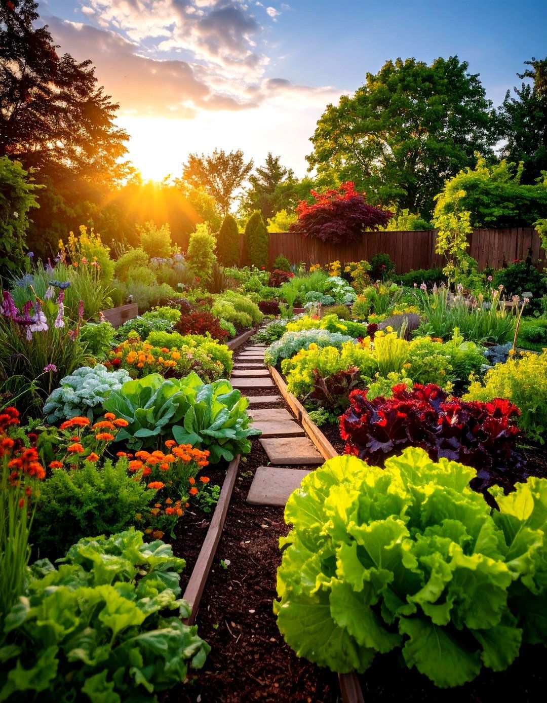 Edible Landscape Parterre Garden - 20 Parterre Garden Ideas