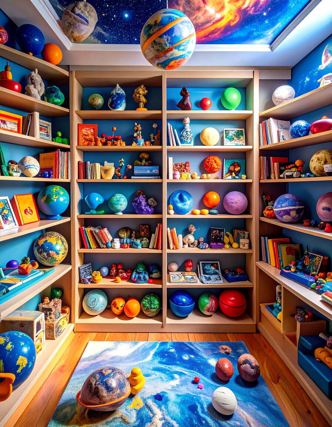 Educational Accent Pieces - 20 Space-themed Room Ideas