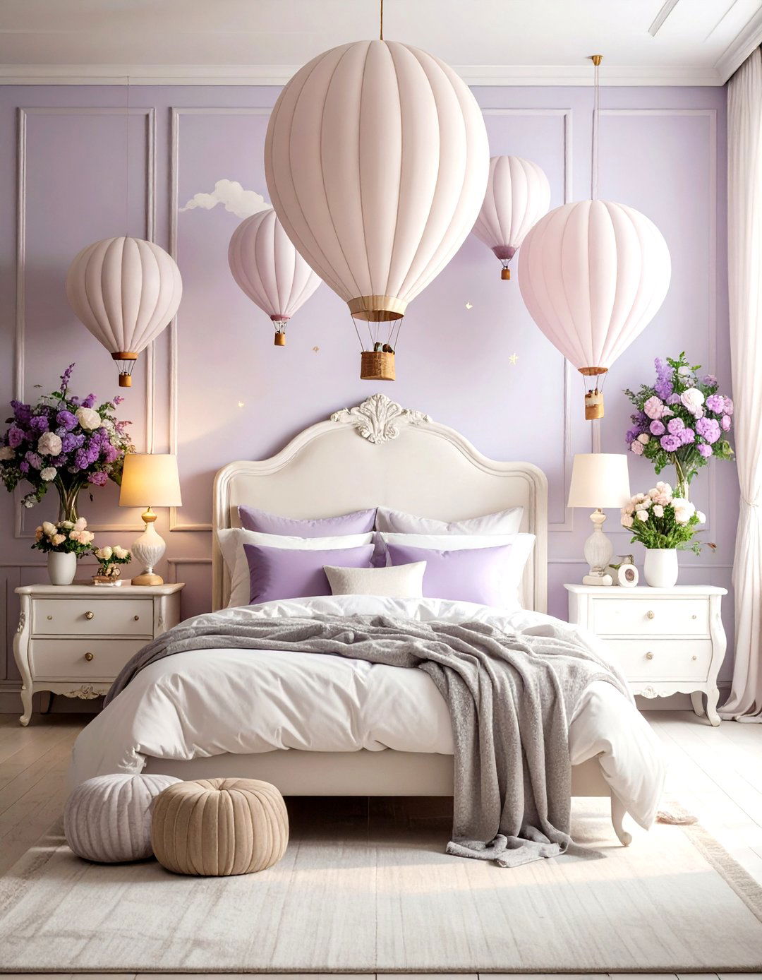Eiffel Tower Mural Paris themed Bedroom - 20 Paris-themed Bedroom Ideas