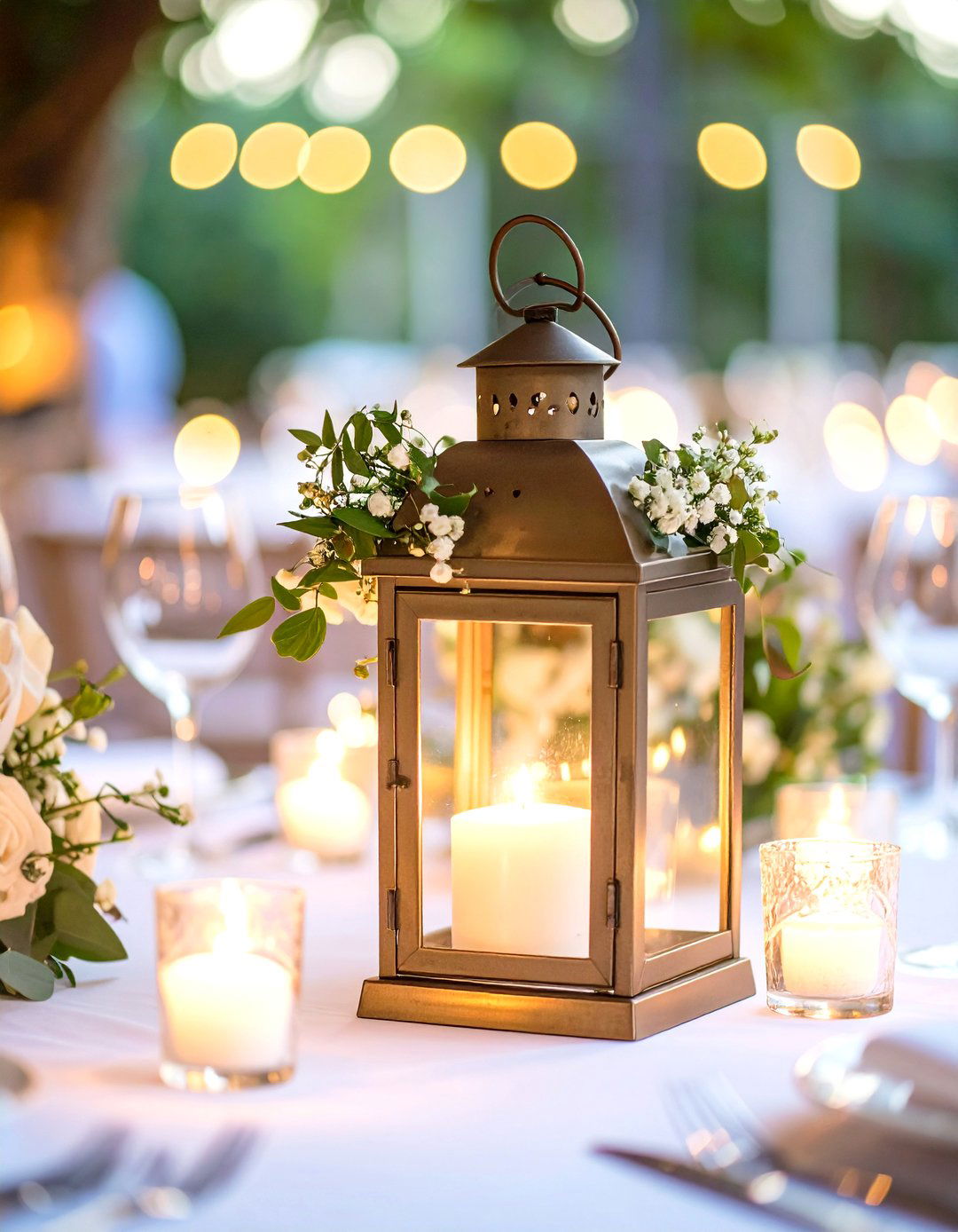 Elegant Lantern Wedding Card Box - 20 Wedding Card Box Ideas