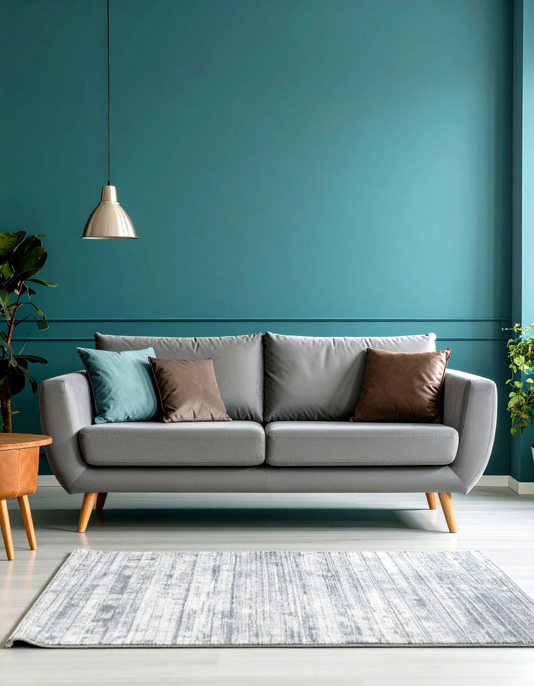 Embrace Color Drenching with Your Grey Couch - 20 Grey Couch Living Room Ideas