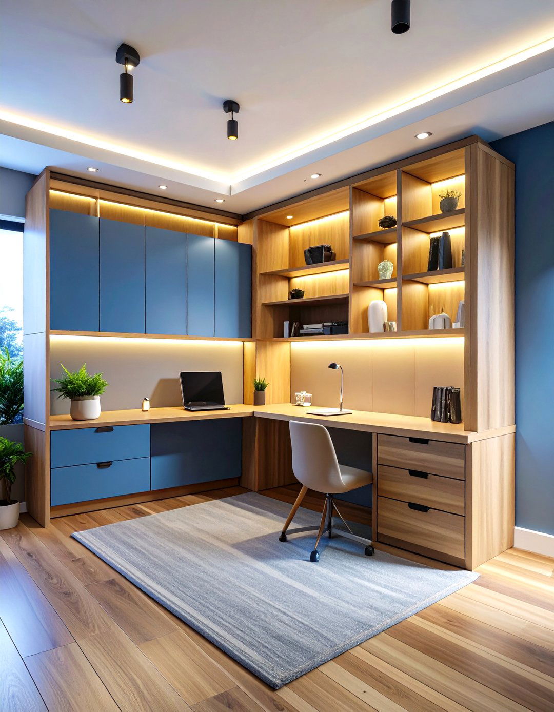 Embrace Fold Away Murphy Desks - 20 Small Home Office Ideas