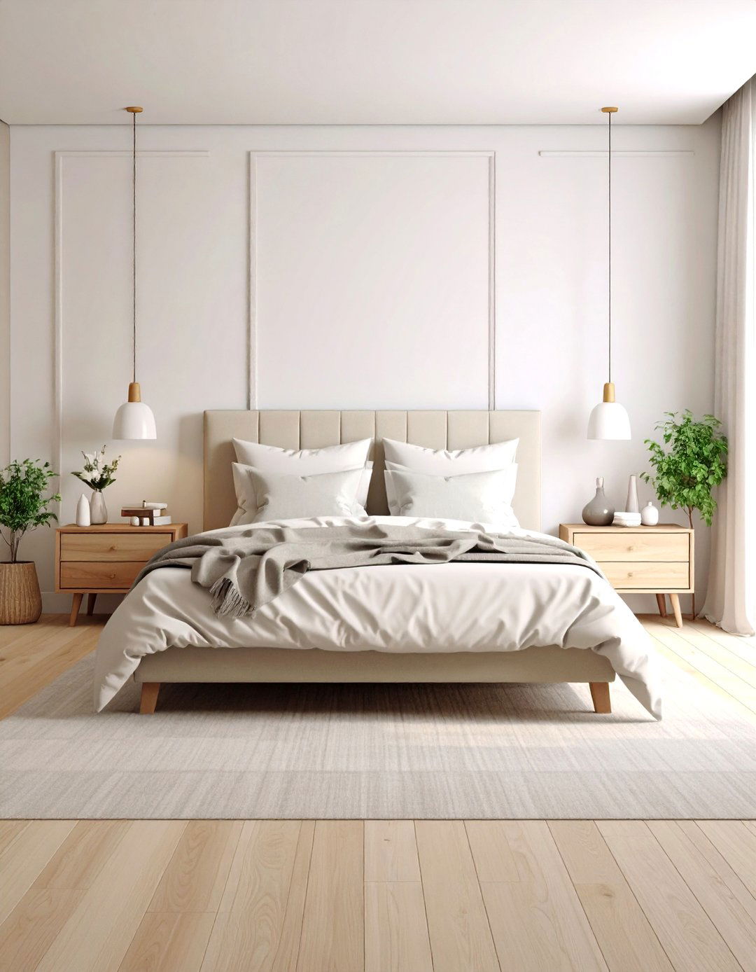 Embrace Light Color Palettes - 20 Small Guest Bedroom Ideas