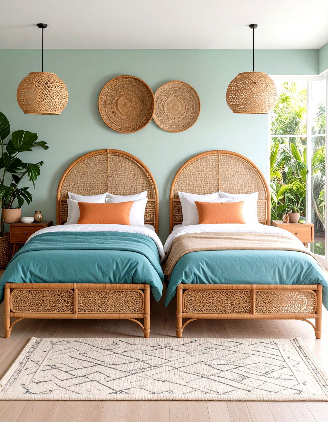 Embrace Symmetry - 20 Twin Bedroom Ideas