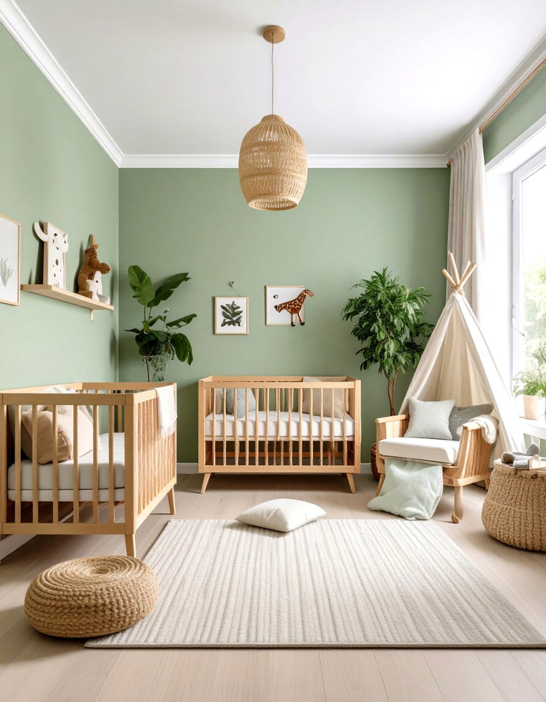 Embrace a Gender Neutral Theme - 20 Twin Nursery Ideas