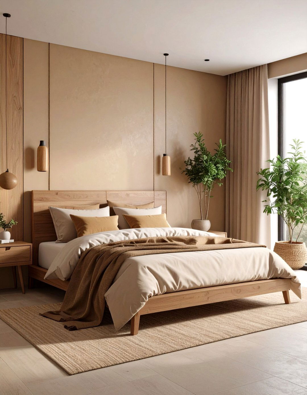 Embracing Neutral Foundations - 20 Tan Bedroom Ideas