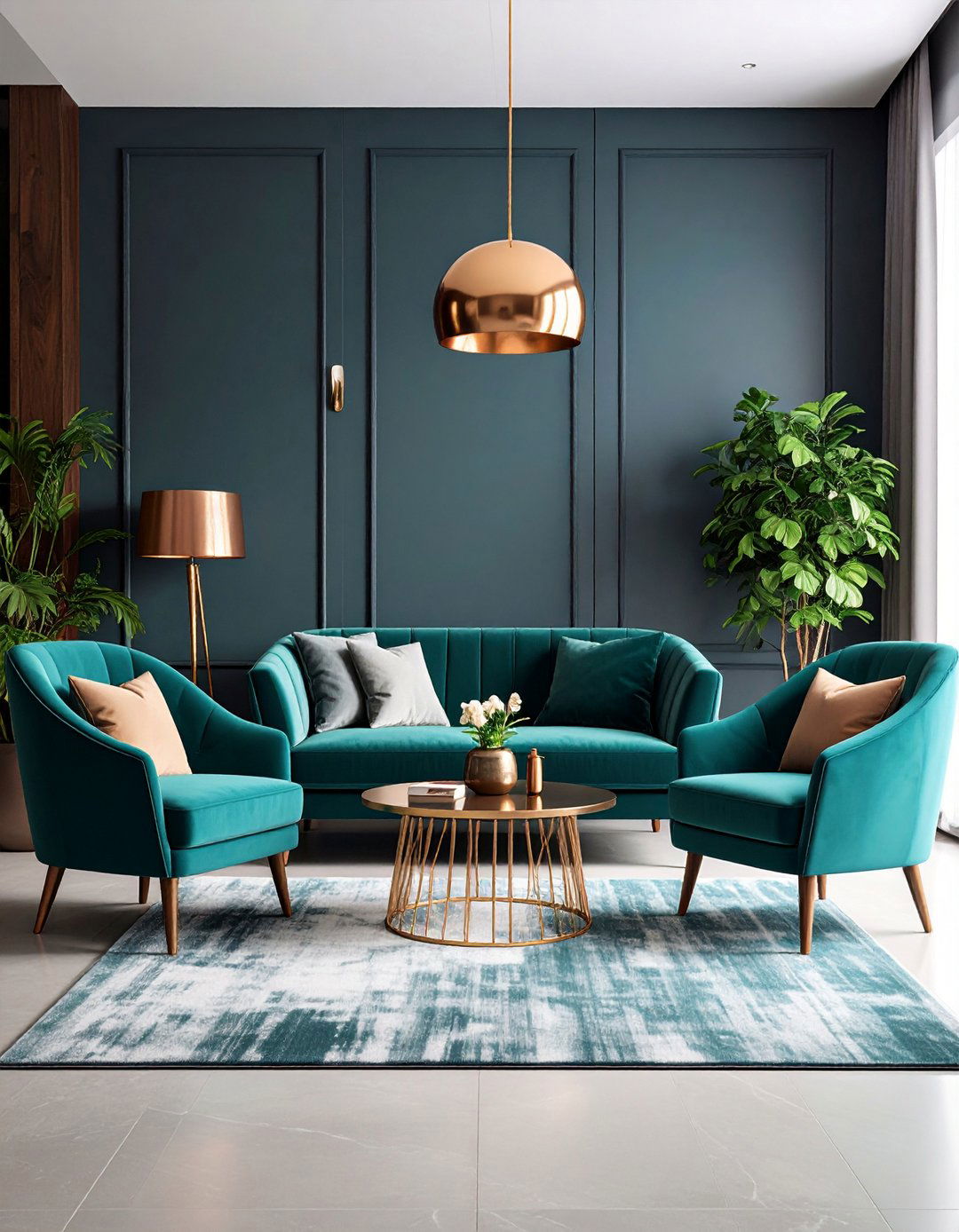 Emerald Green and Teal Blue for Lush Depth - 20 Blue and Green Color Combos for Decorating