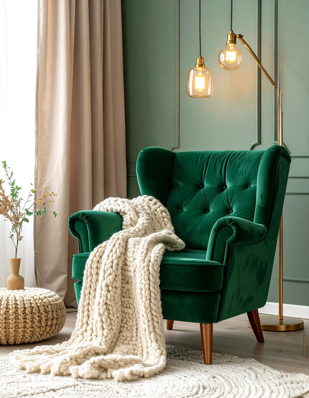 Emerald and Gold Luxe Gold Bedroom - 20 Gold Bedroom Ideas
