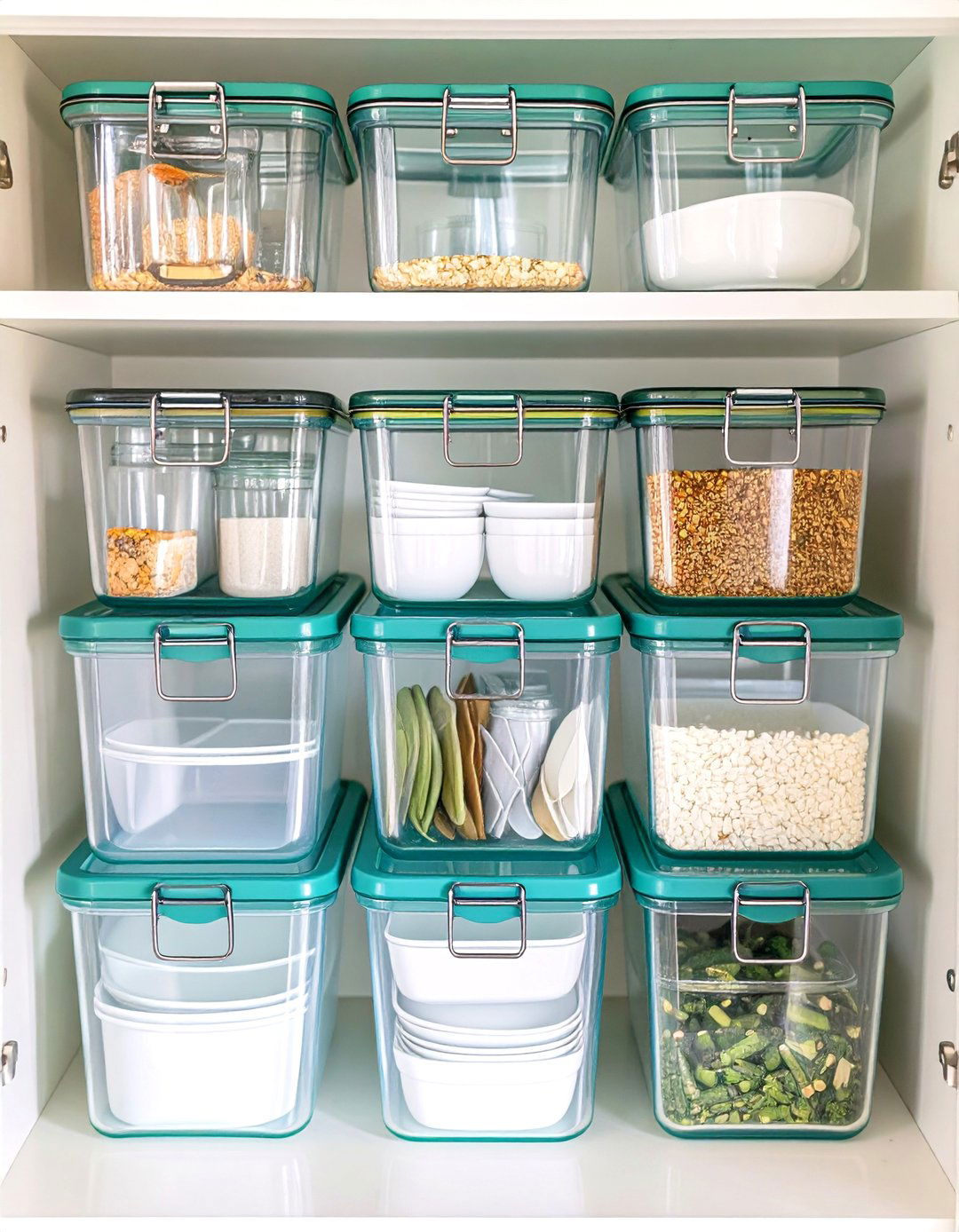 Employ Stackable Bins - 20 Tupperware Organization Ideas