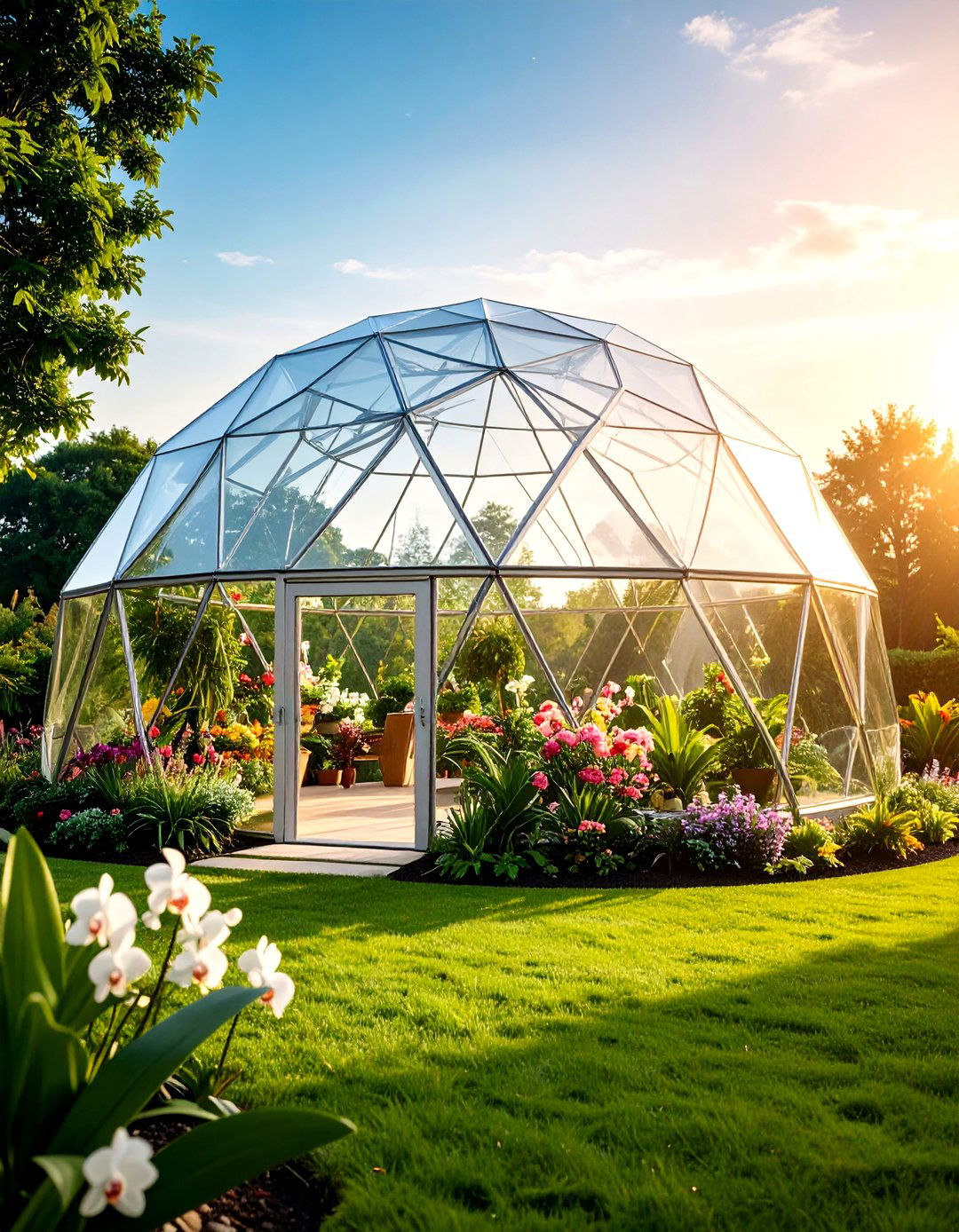 Enchanted Glass Dome Fantasy Greenhouse - 20 Fantasy Greenhouse Ideas