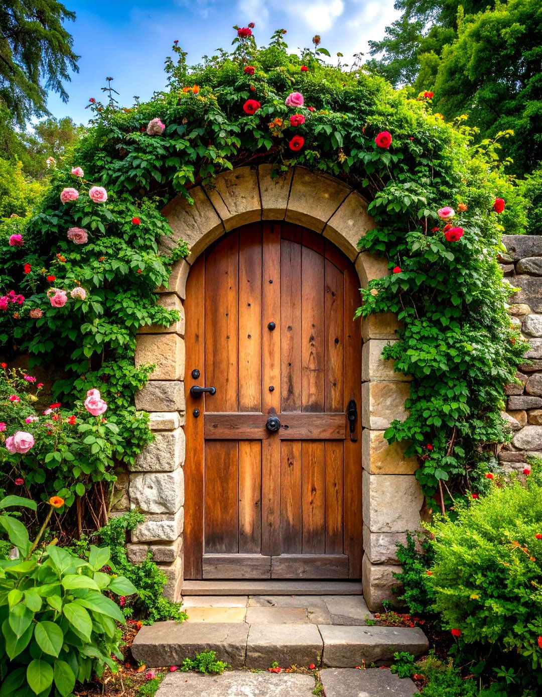 Enchanting Entrance Gate or Door - 20 Secret Garden Ideas