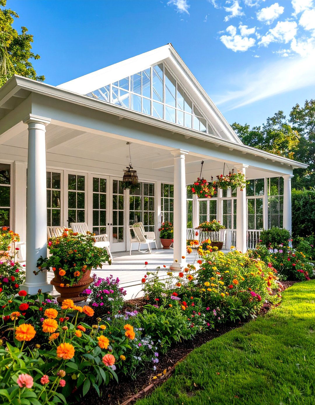 Enclosed Verandah Porch Greenhouse - 20 Porch Greenhouse Ideas