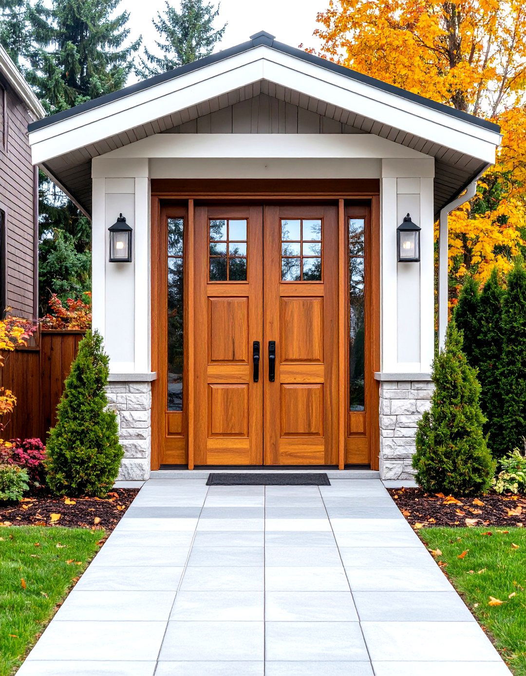 Energy Efficient Insulated Double Front Door - 20 Double Front Door Ideas