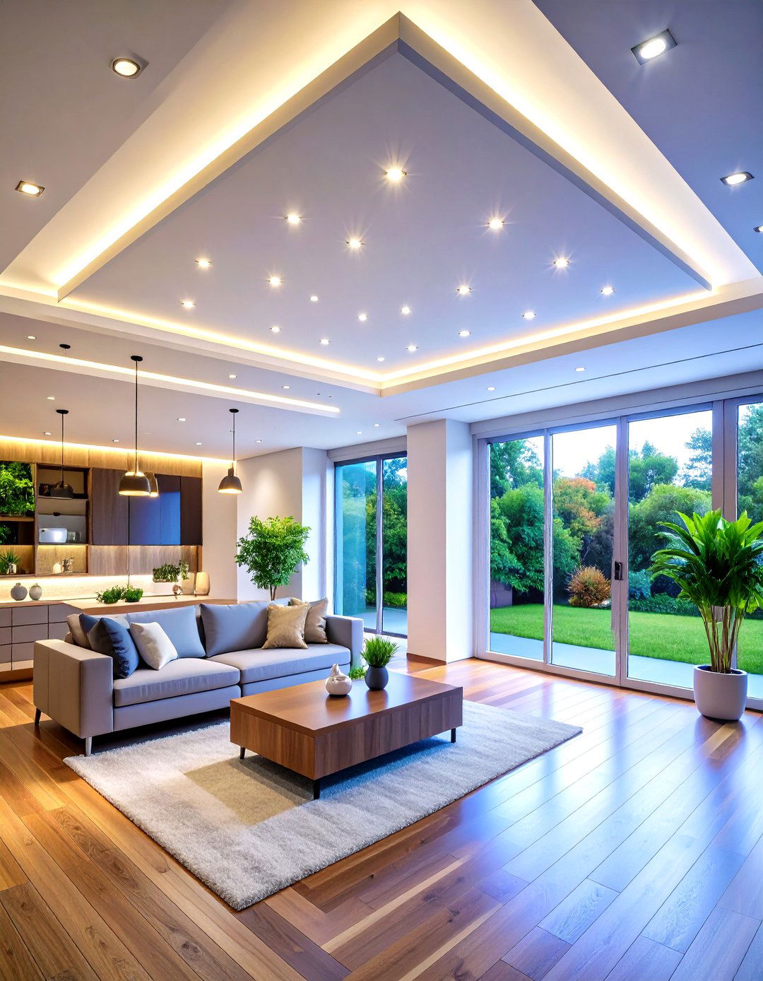 Energy Efficient Sustainable Recessed Lighting Network - 20 Recessed Lighting Ideas