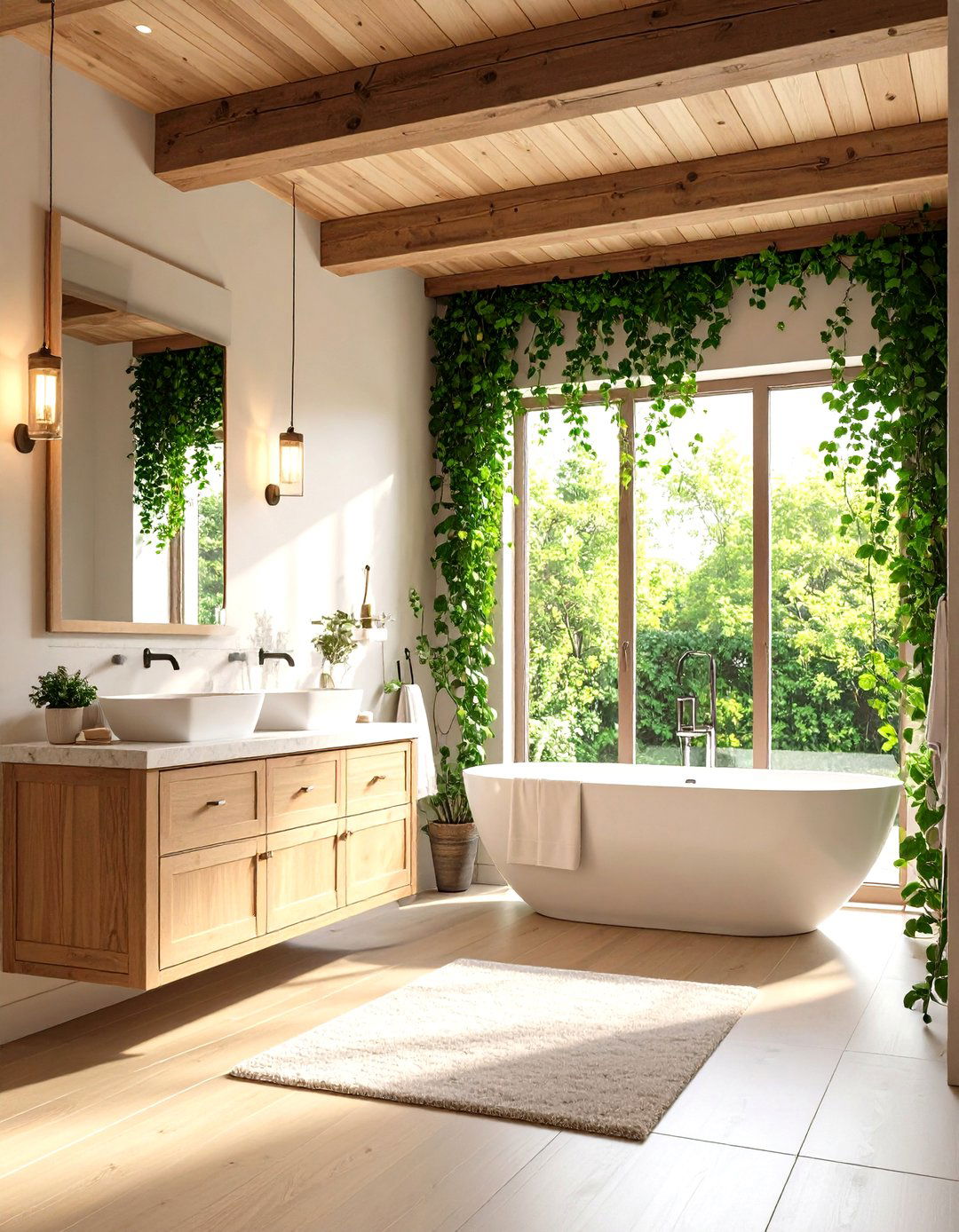 English Ivy Bathroom Plant for Trailing Drama - 20 Best Plants for Bathroom