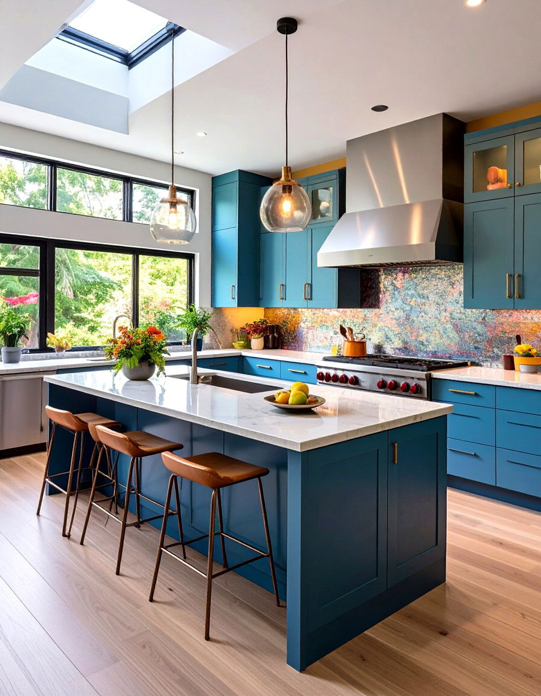 Enhance the Aesthetic with Modern Finishes - 20 Split Level Kitchen Design Ideas
