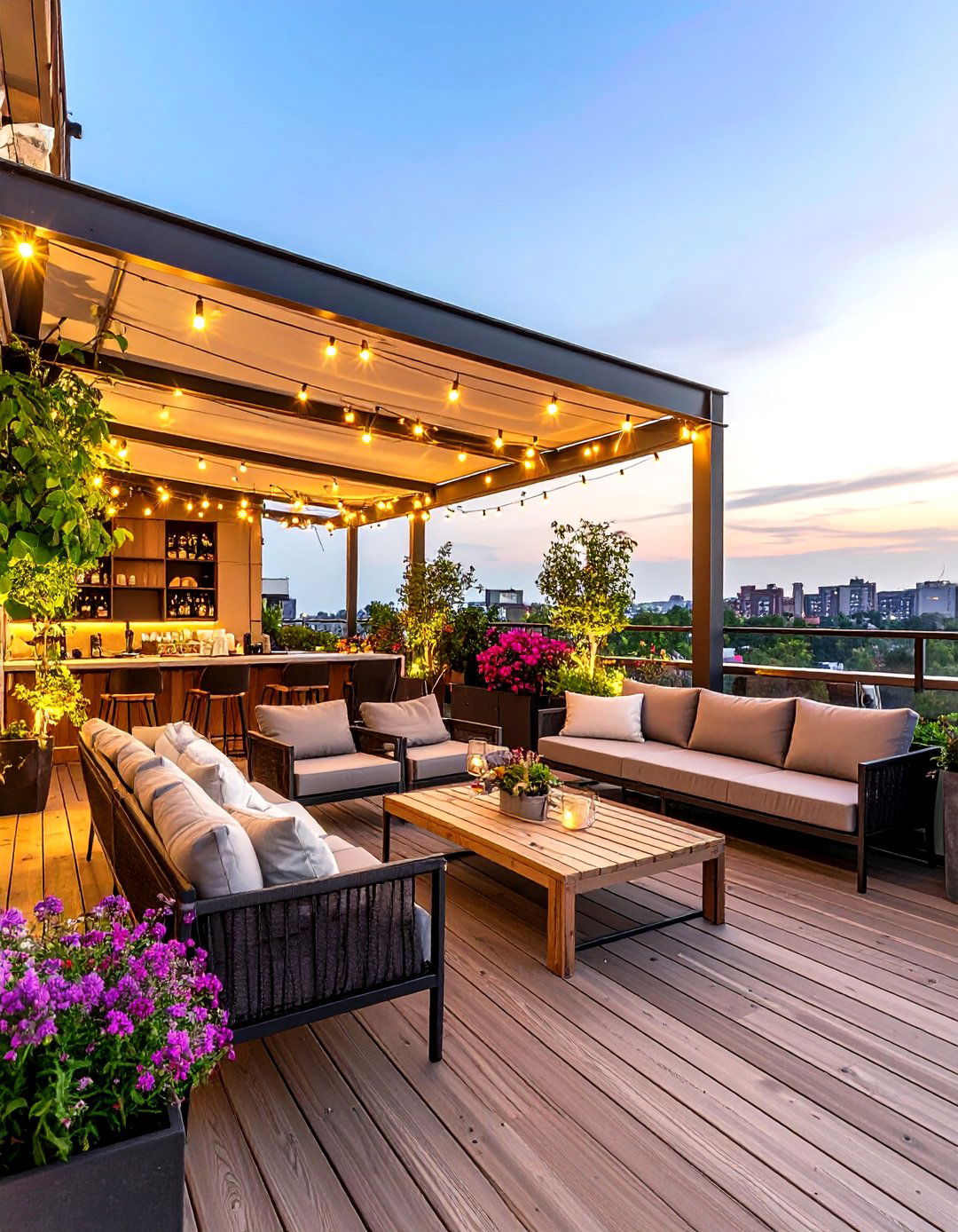 Entertainment Hub Loft Balcony Design - 20 Loft Balcony Ideas
