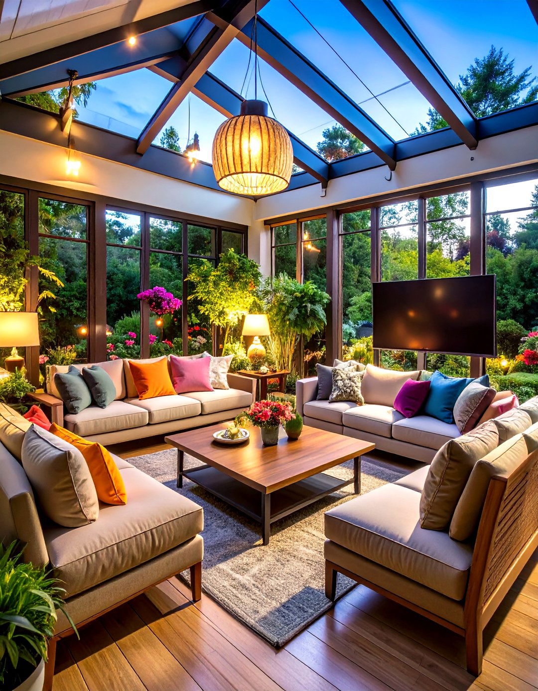 Entertainment Small Sunroom Lounge - 20 Small Sunroom Ideas