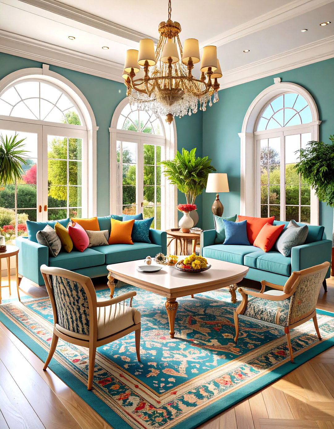 Entertainment Zone Mansion Living Room - 20 Mansion Living Room Ideas