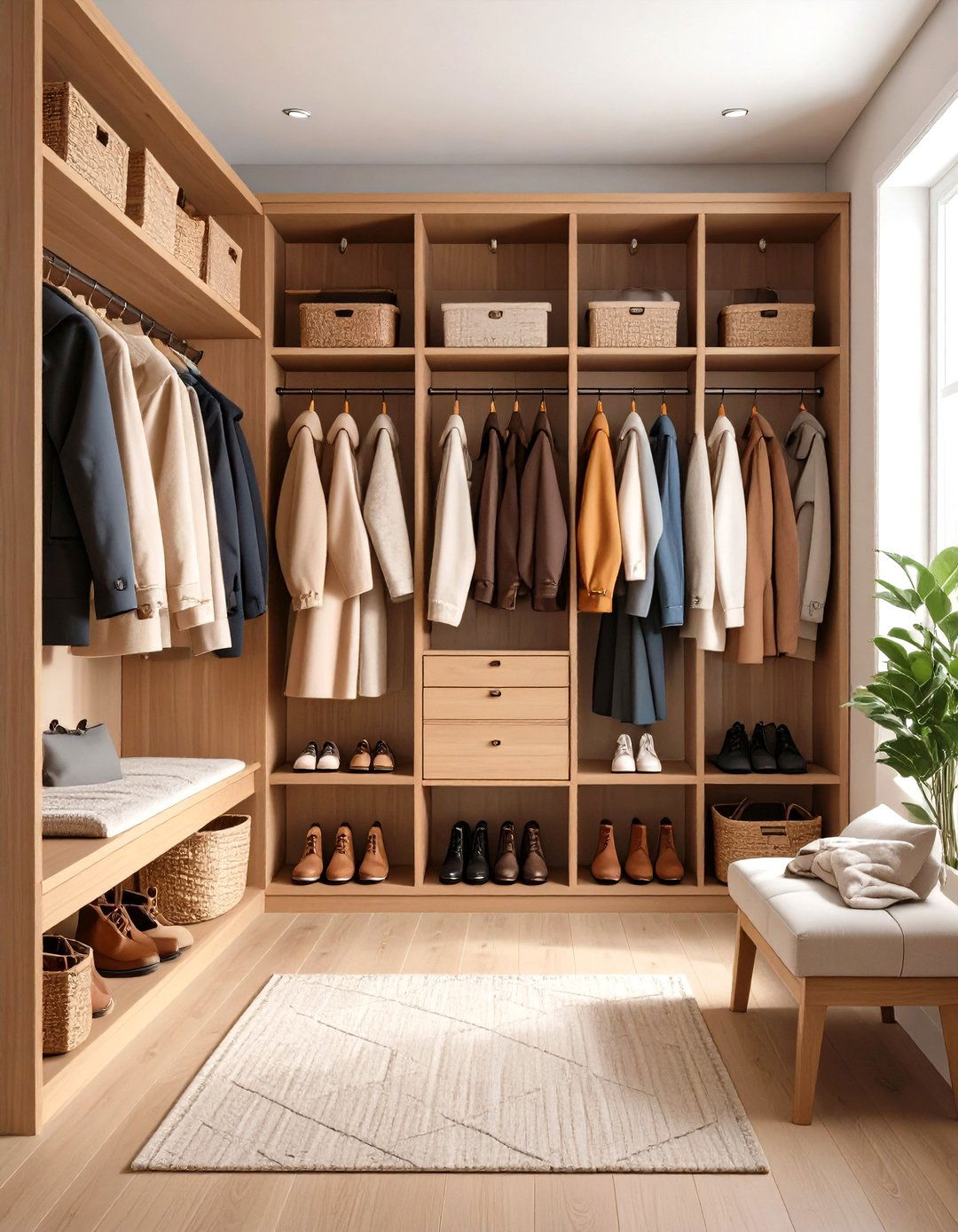 Entry Closet Mudroom Conversion - 20 Entry Closet Ideas