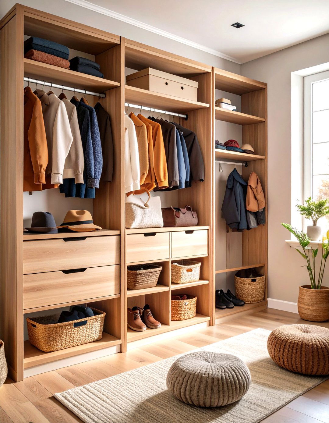 Entry Closet Pull Out Drawer Systems - 20 Entry Closet Ideas