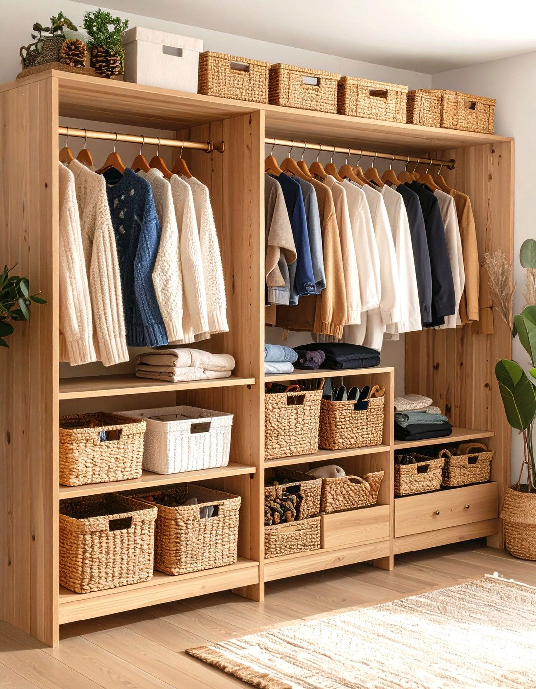 Entry Closet Seasonal Rotation System - 20 Entry Closet Ideas
