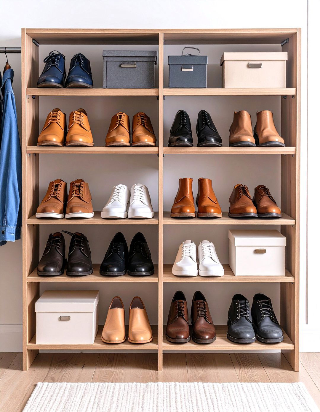 Entry Closet Shoe Rack Systems - 20 Entry Closet Ideas