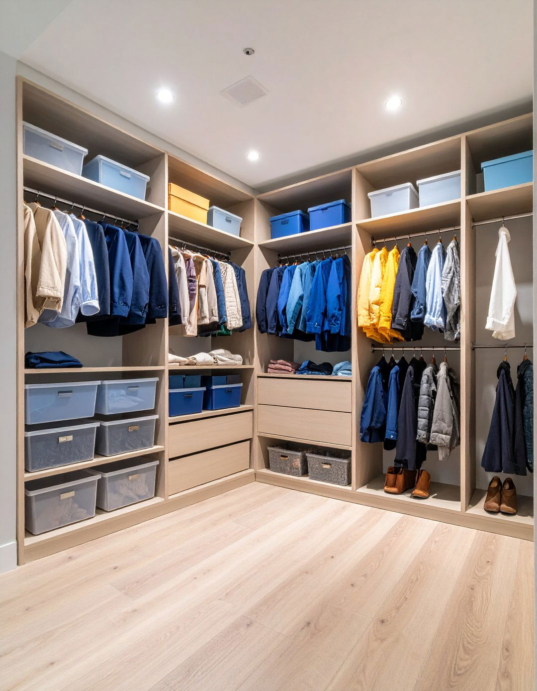 Entryway Closet Ceiling Height Storage - 20 Entryway Closet Ideas