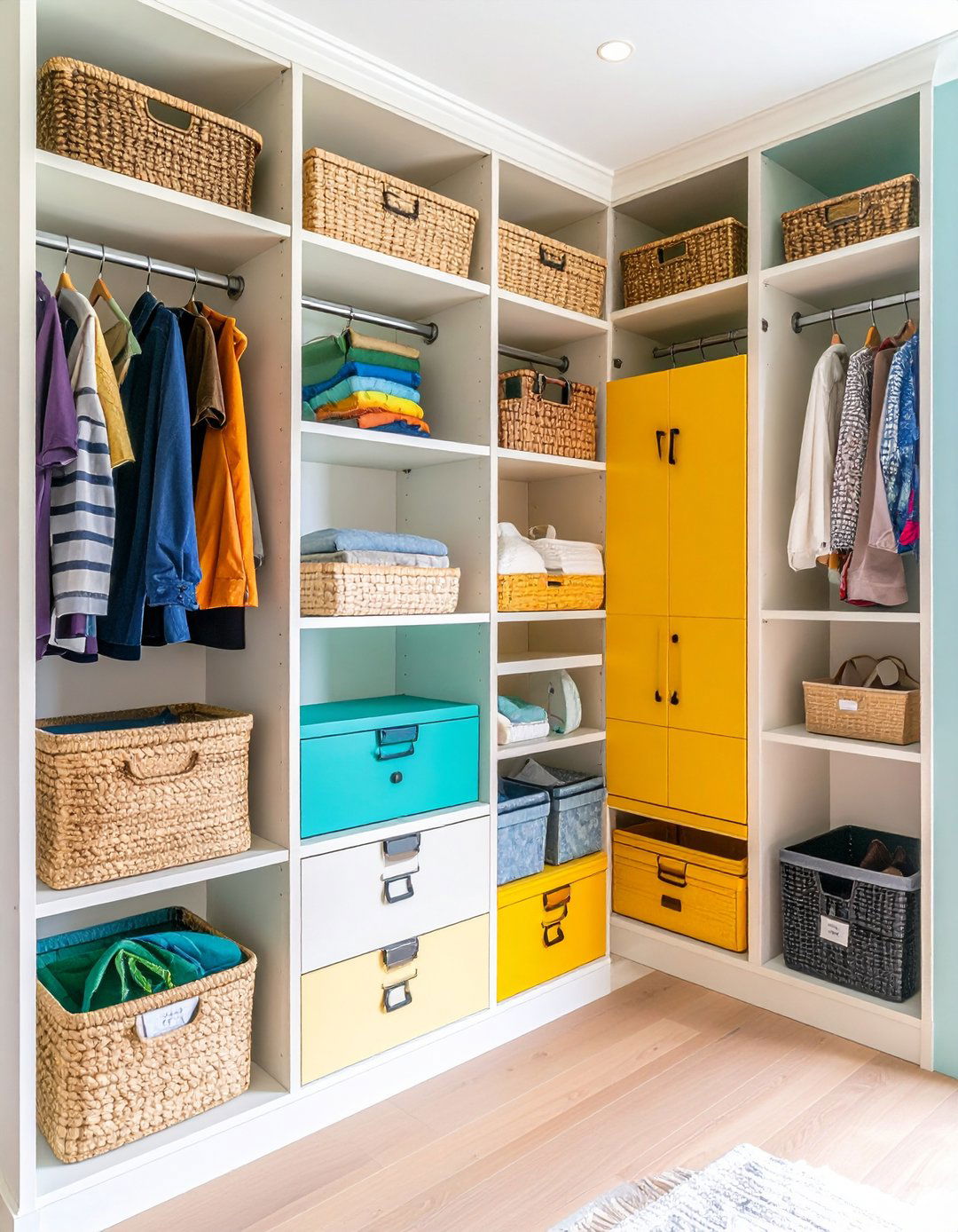 Entryway Closet Family Cubby System - 20 Entryway Closet Ideas