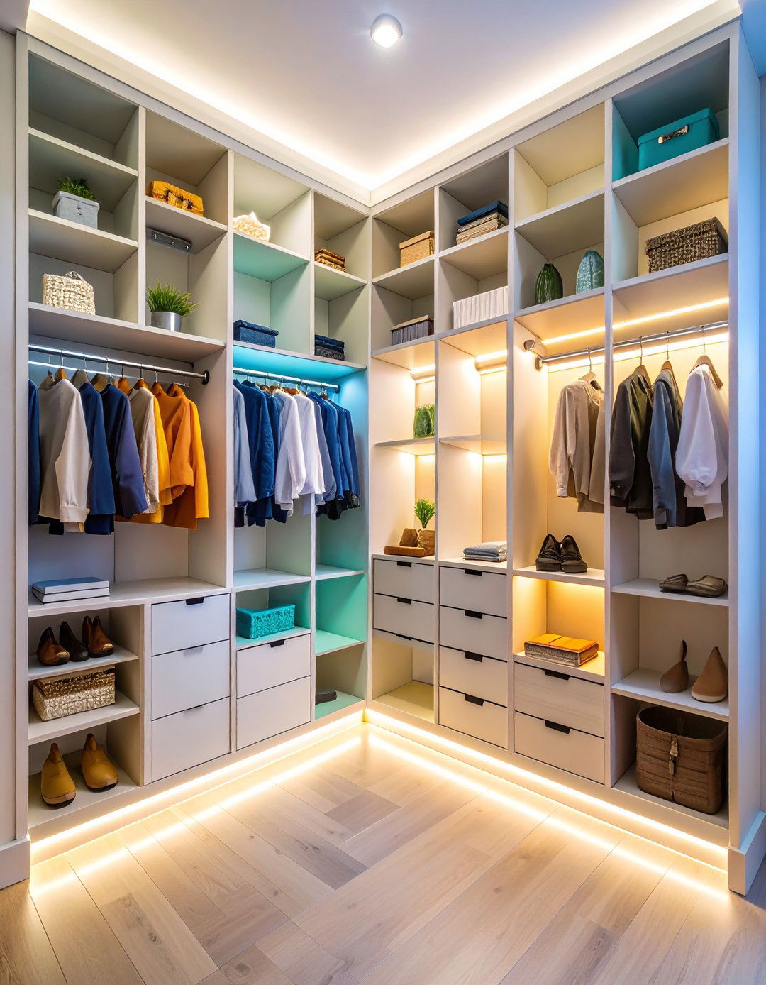 Entryway Closet LED Lighting Solution - 20 Entryway Closet Ideas