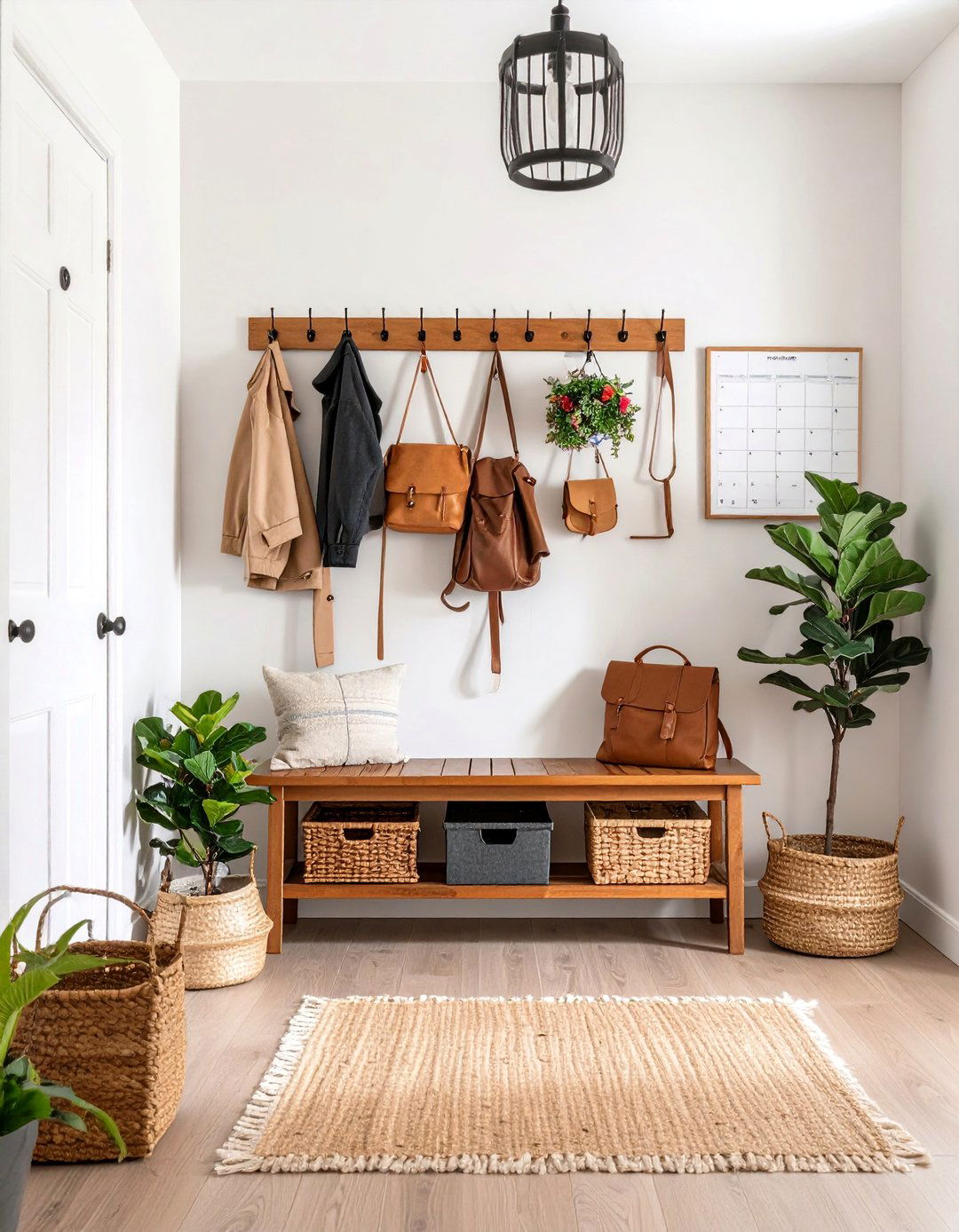 Entryway Command Center Drop Zone - 20 Command Center Ideas