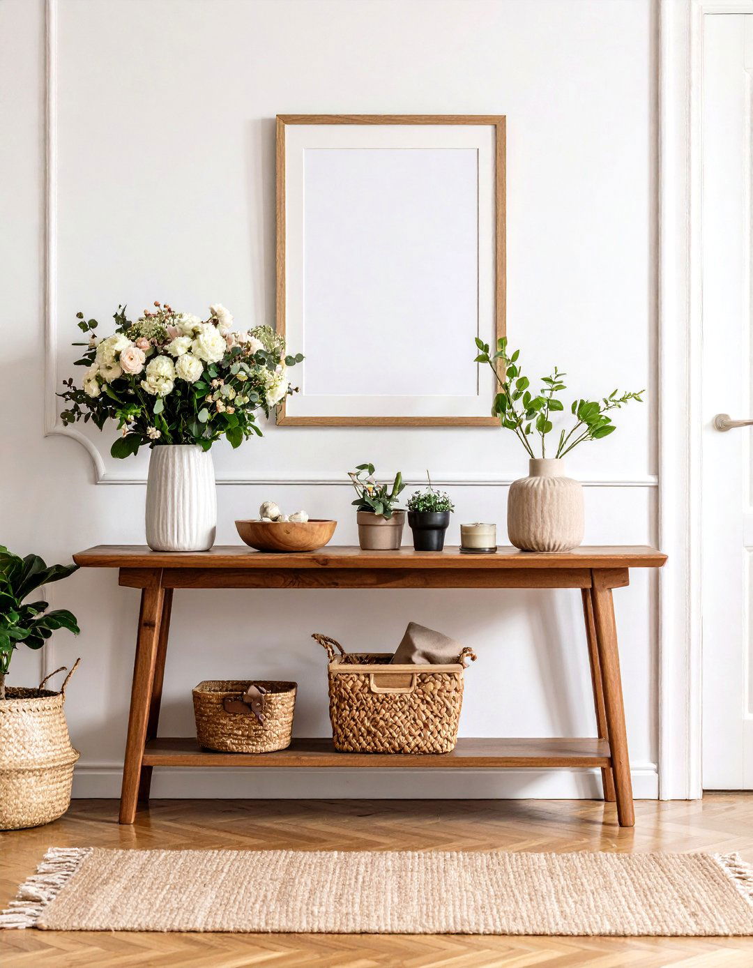Entryway Console Tray Decor - 20 Tray Decor Ideas