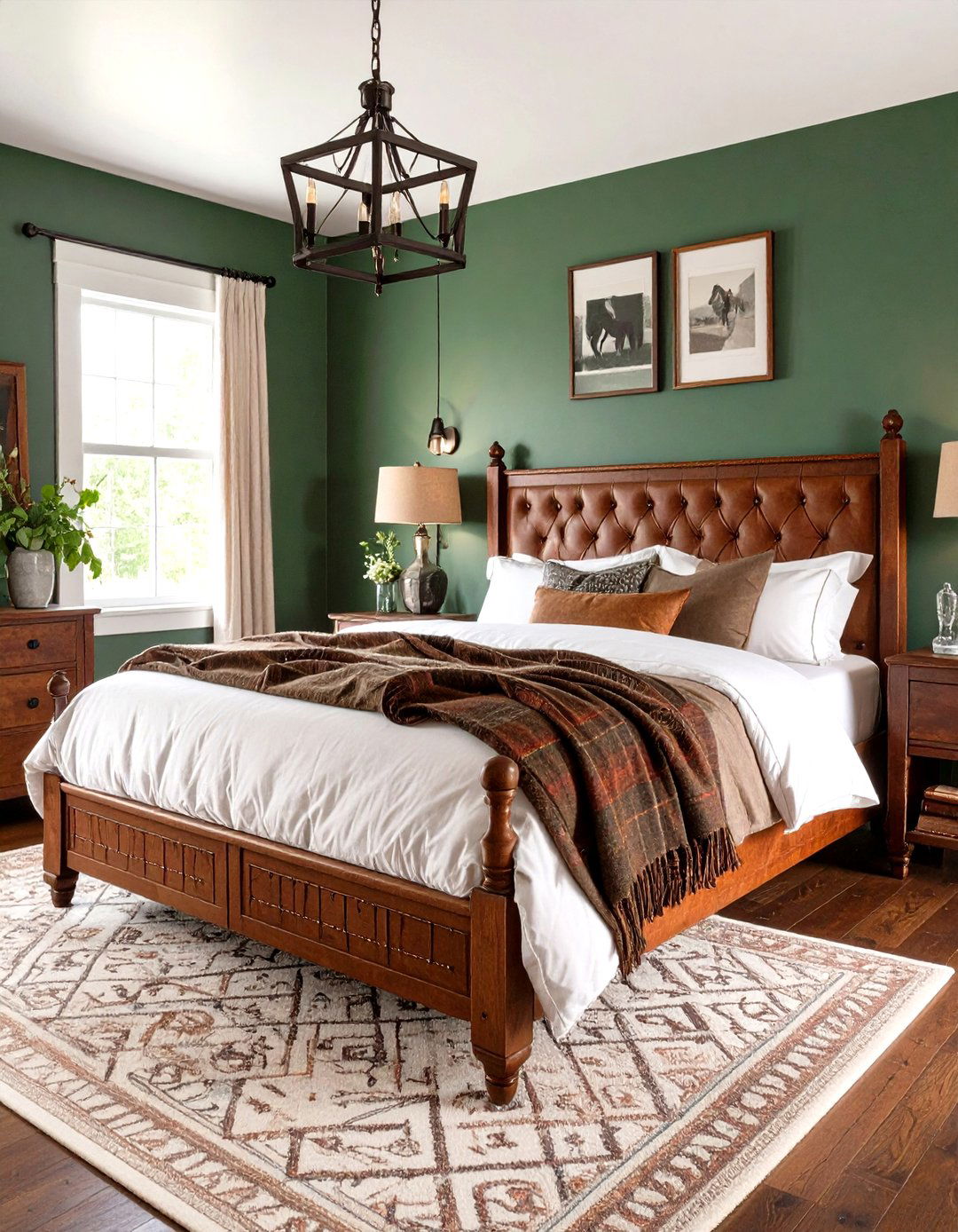 Equestrian Western Bedroom - 20 Western Bedroom Ideas