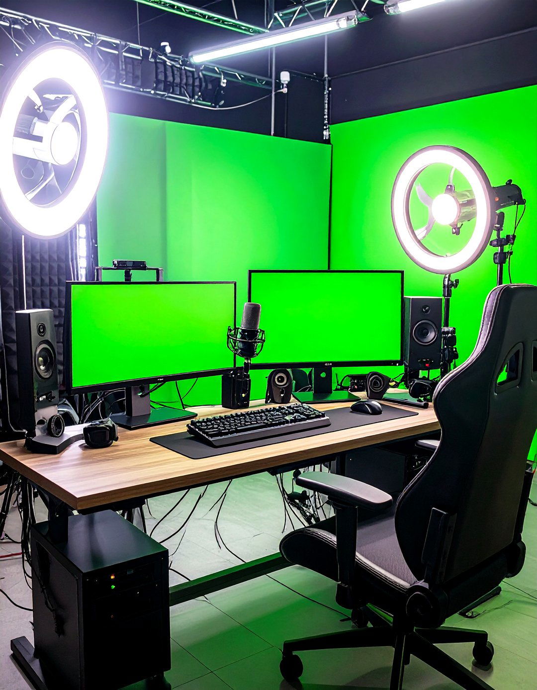 Esports Streaming Station in a Professional Game Room - 20 Game Room Ideas