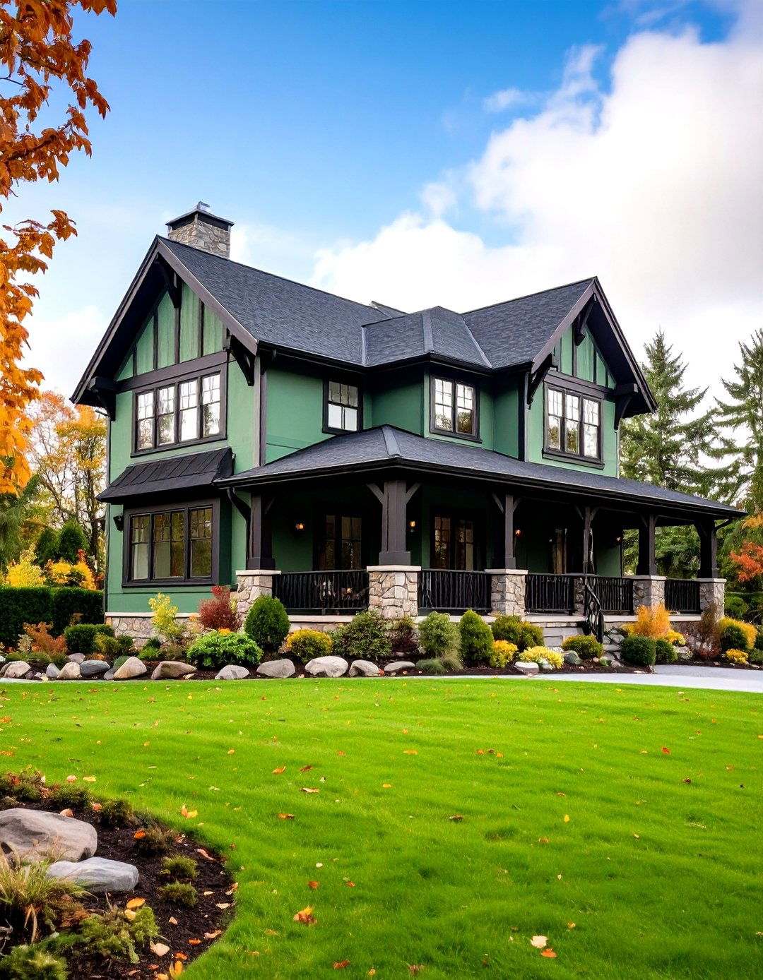 Essex Green - 20 Stucco Colors for Home Exteriors
