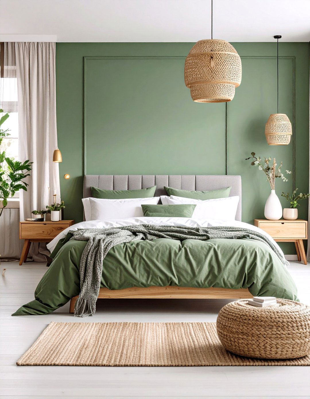 Eucalyptus Green Light Green Bedroom Haven - 20 Light Green Bedroom Ideas