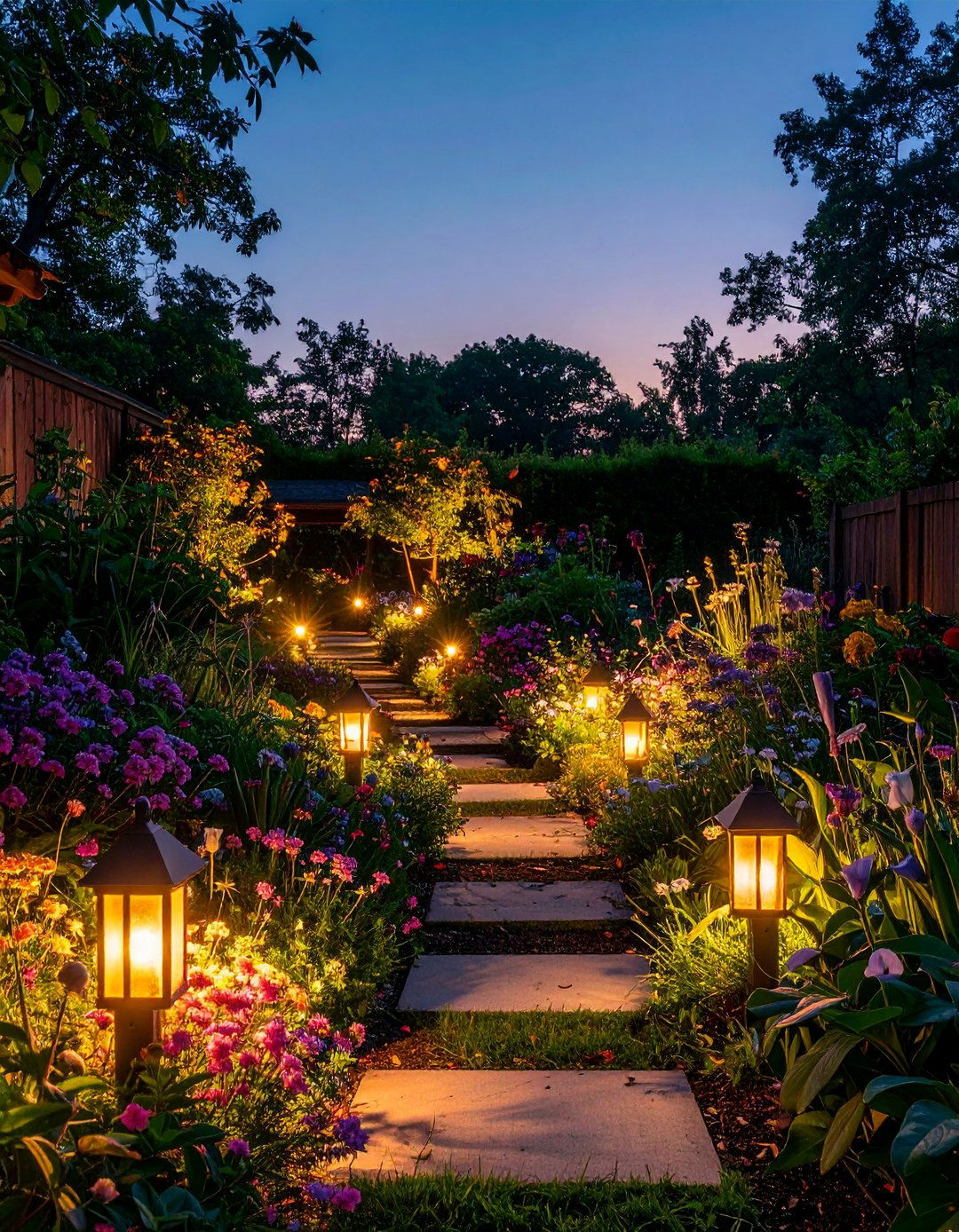 Evening Scented Flower Garden Retreat - 20 Flower Garden Ideas