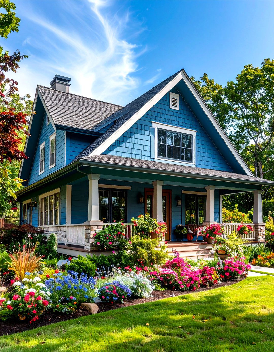 Evergreen Trim for Nature Forward Warmth - 20 Home Designs Using Natural Clay Siding Colors