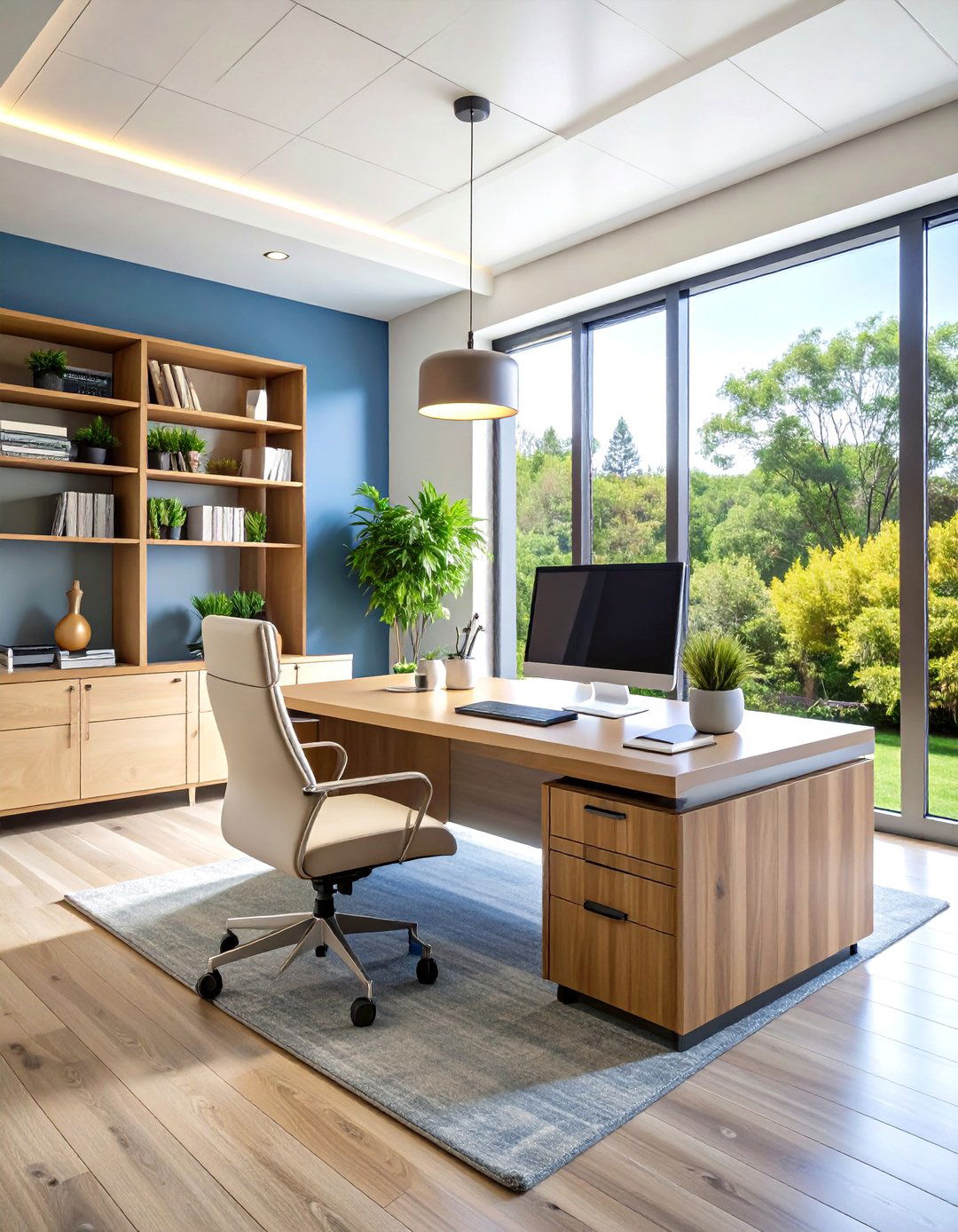 Executive Office Man Cave Study - 20 Luxury Man Cave Ideas