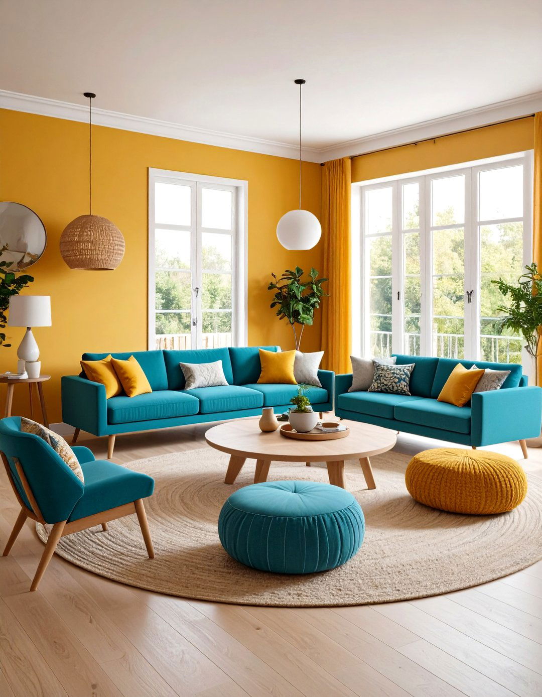 Expanding the Great Room with Floor to Ceiling Windows - 20 Great Room Ideas