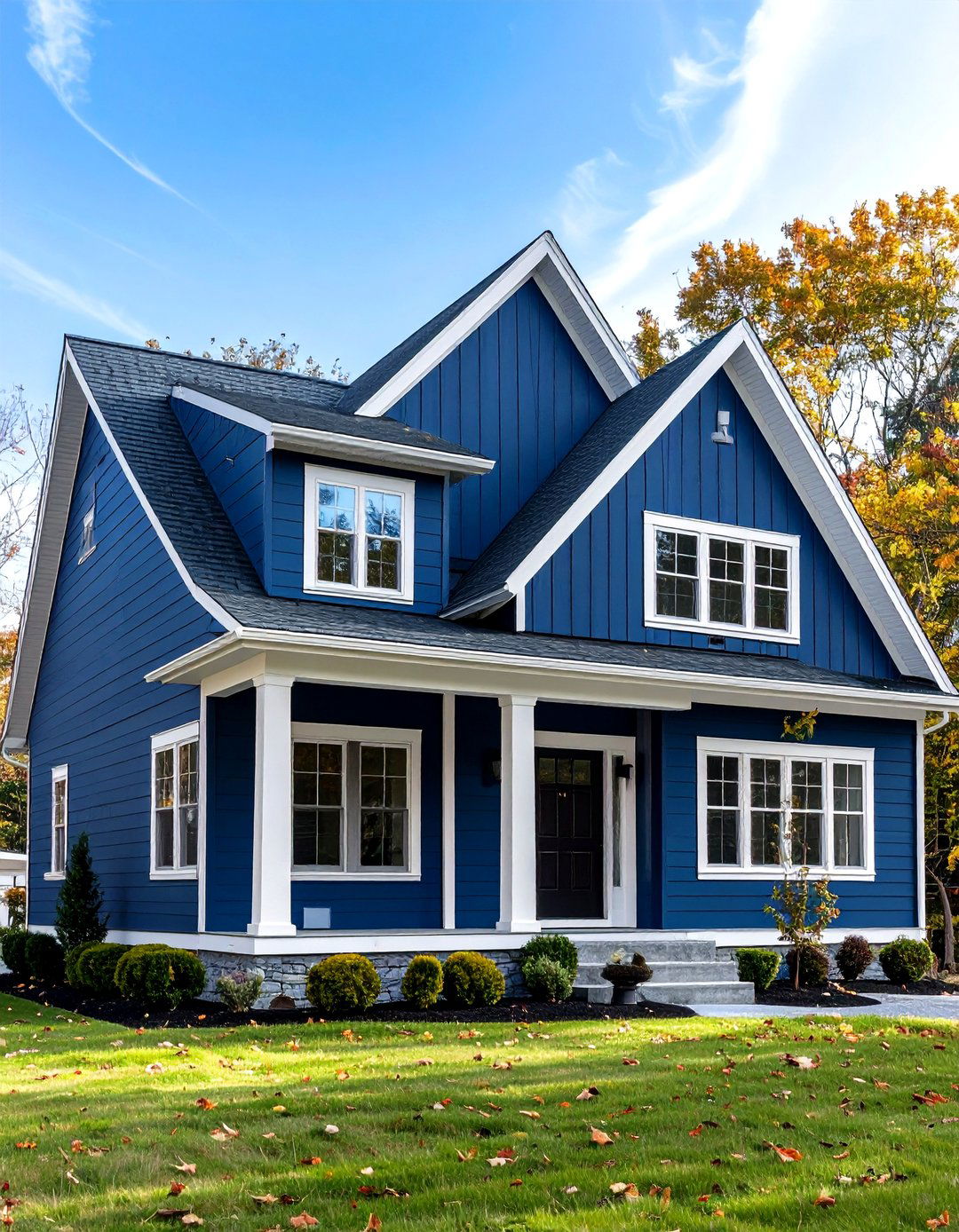 Expansion and Resale Value - 20 Blue House Siding With White Trim
