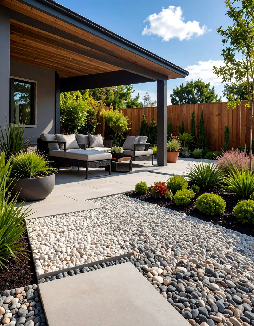 Exposed Aggregate Finish - 20 Types of Concrete Floor Finishes