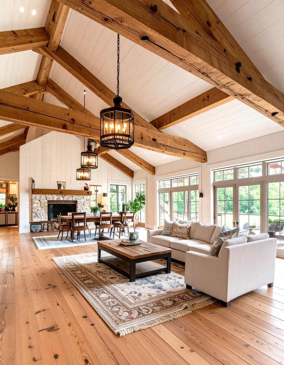 Exposed Beam Tray Ceiling - 20 tray ceiling ideas