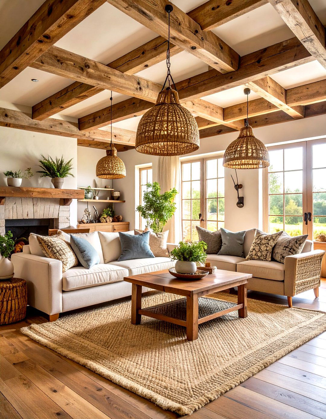 Exposed Beams Speak to Rustic French Country Roots - 20 French Interior Design Ideas