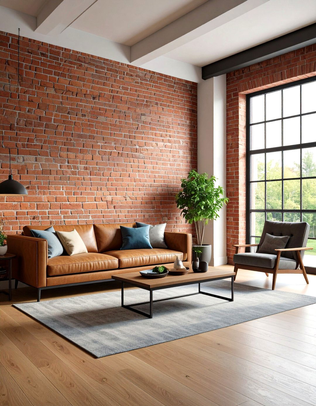 Exposed Brick Feature Wall - 20 Feature Wall Ideas