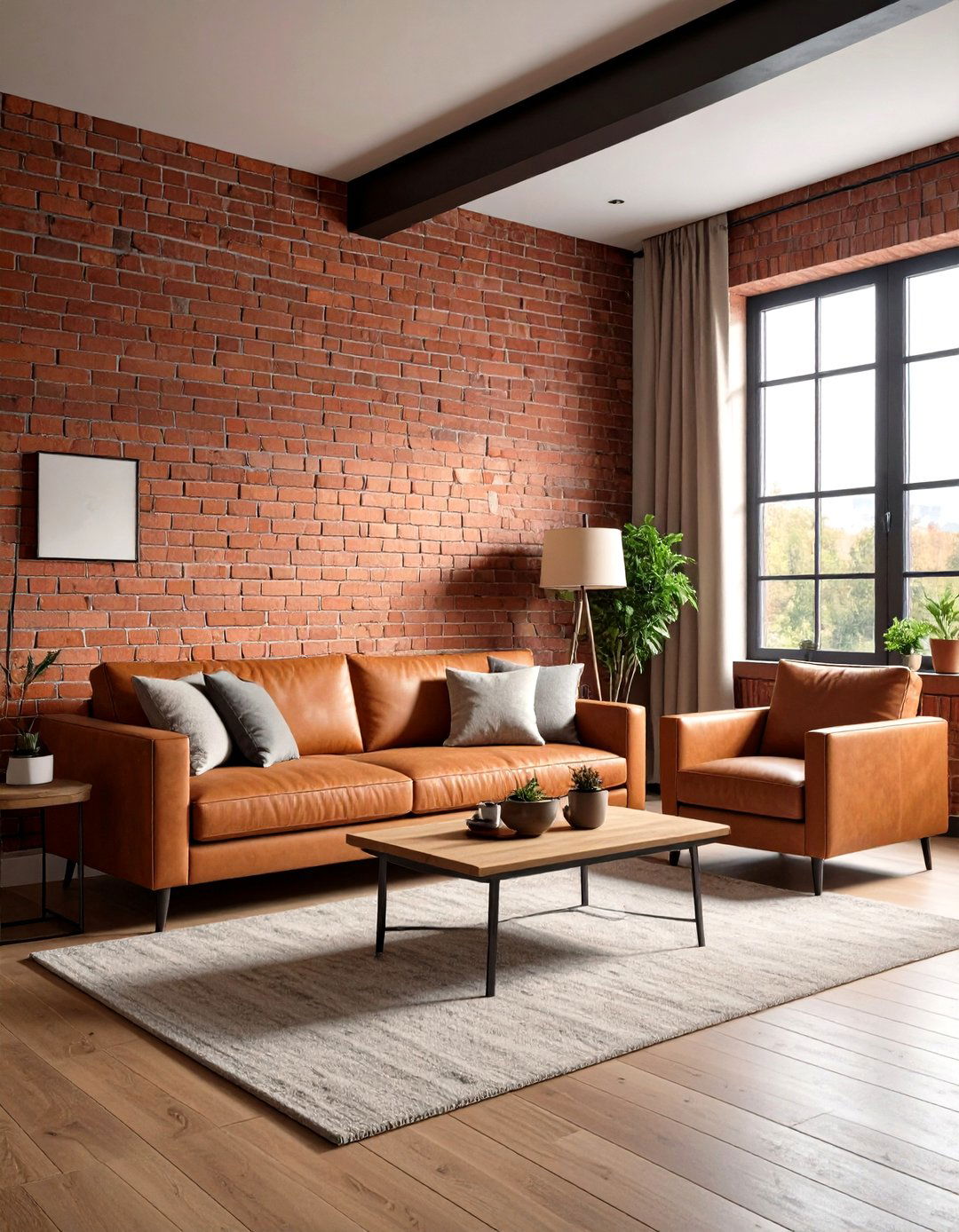 Exposed Brick Wall Industrial Interior Design - 20 Industrial Interior Design Style Ideas