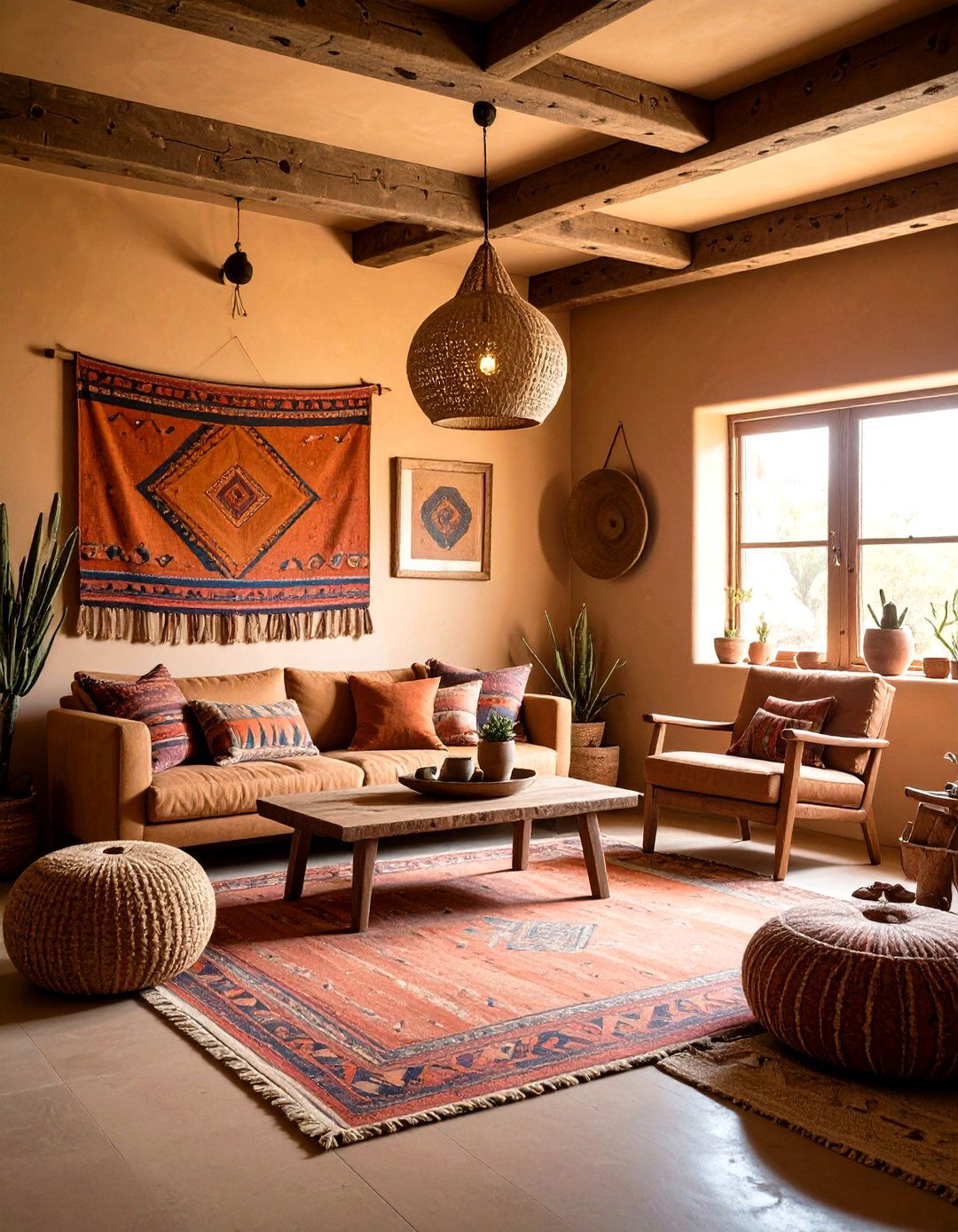 Exposed Wooden Beams Vigas - 20 Southwest Interior Design Ideas
