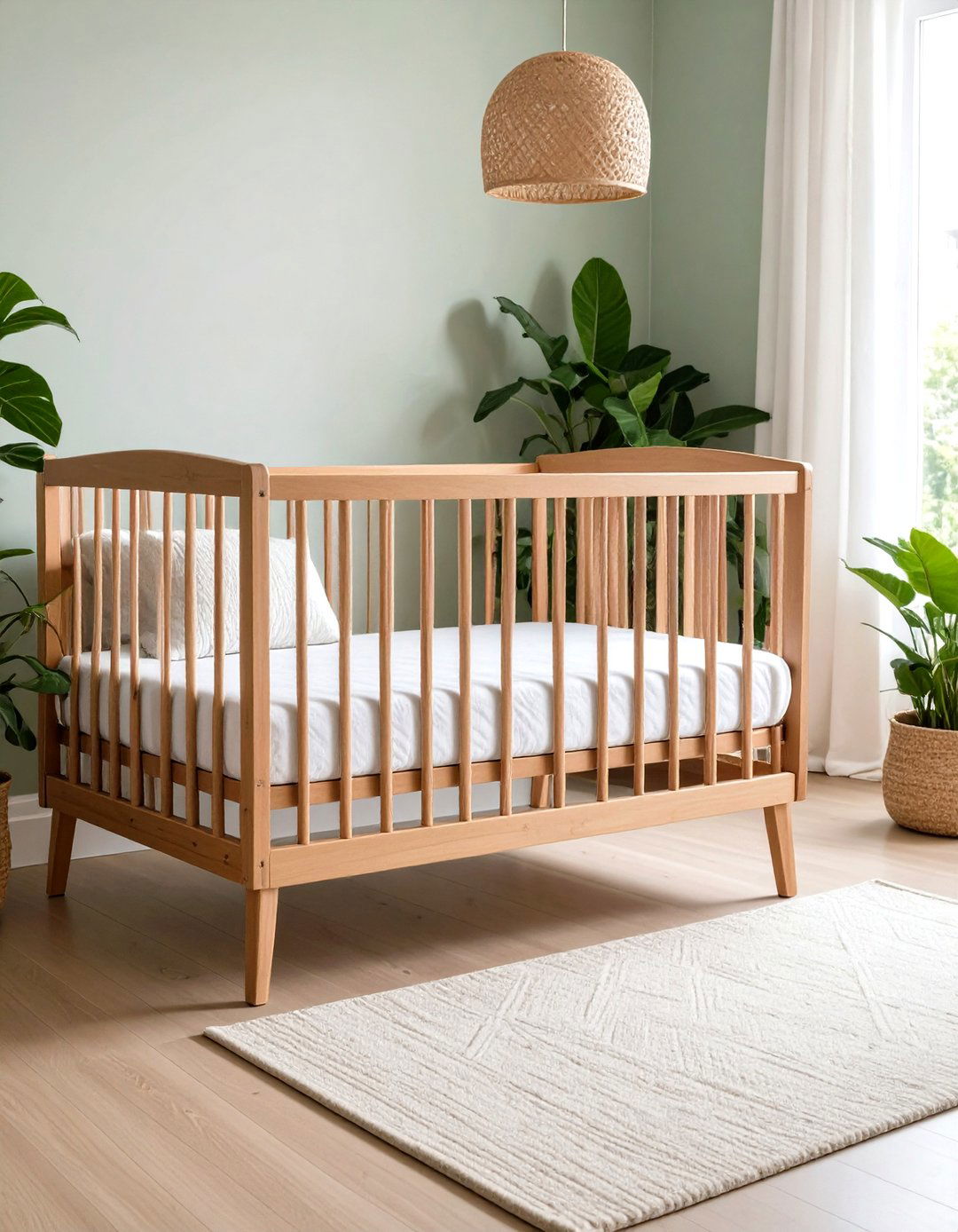 FSC Certified Wood Crib Forms the Sustainable Heart of a Green Nursery - 20 Green Nursery Ideas