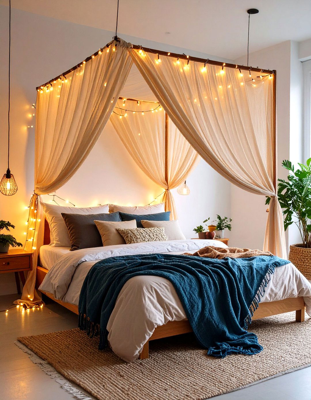 Fabric Wall Canopy Bedroom Wall Decor - 20 Bedroom Wall Decor Ideas